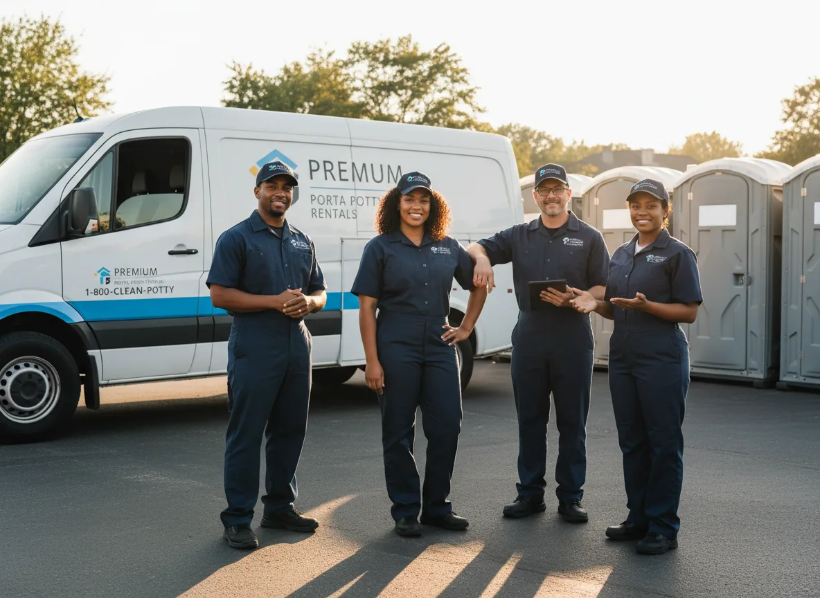 VIP Portable Toilets company in Ford Cliff, PA